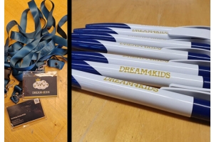 dream4kids pennen en lanyards