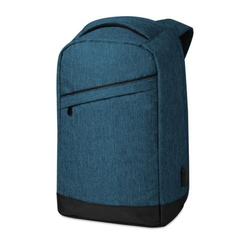 Nylon laptoprugtas Berlin blauw