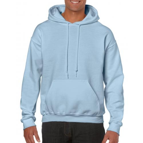 Gildan hooded sweater unisex lichtblauw,l