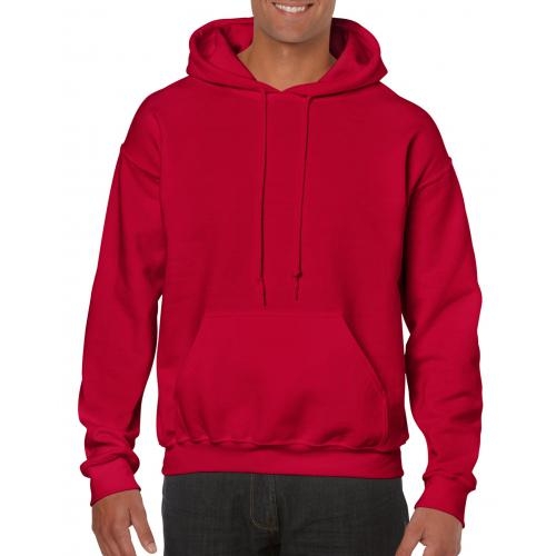 Gildan hooded sweater unisex cherry red,l