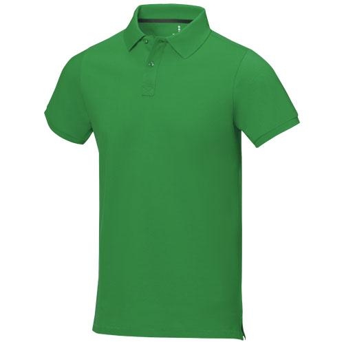 Calgary herenpolo korte mouwen fern green,l