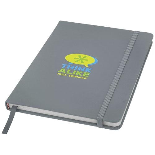 A5 hardcover notitieboek Spectrum zilver