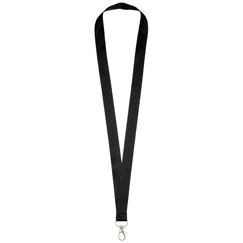 Impey lanyard met haak zwart