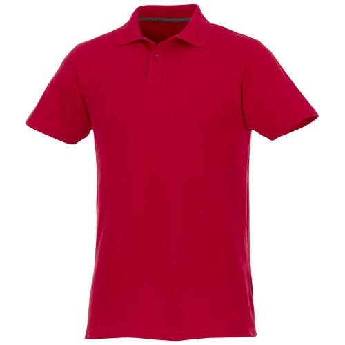 Helios herenpolo korte mouw rood,4xl