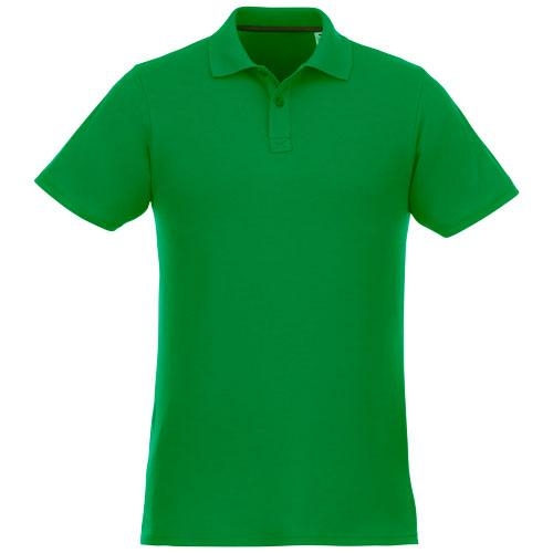 Helios herenpolo korte mouw groen,2xl