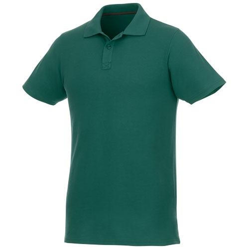 Helios herenpolo korte mouw bosgroen,2xl