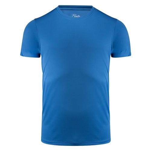 Printer Run Active t-shirt helder blauw,2xl