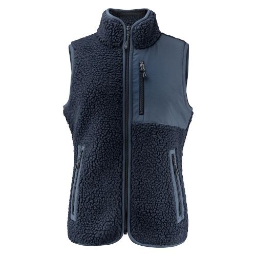 Teddy fleece bodywarmer Kingsley woman navy,2xl