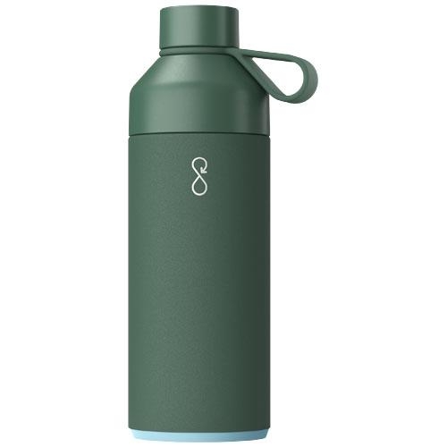 Big Ocean Bottle 1L geïsoleerde waterfles bosgroen