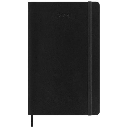 Moleskine 12M week agenda XL zachte kaft zwart