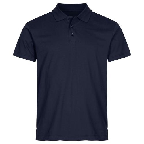 Basic heren polo dark navy,3xl