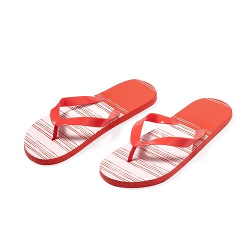 Teenslippers Manisok rood,l