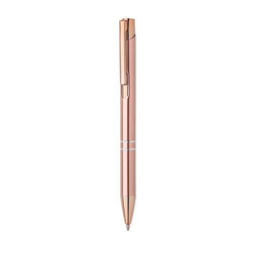 Aluminium pen Bern rose beige/rood