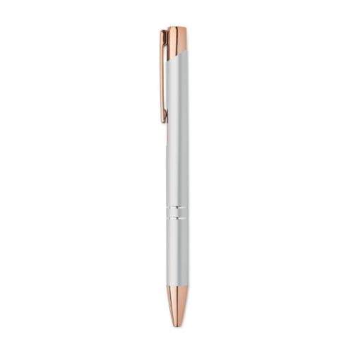 Aluminium pen Bern rose beige/rood