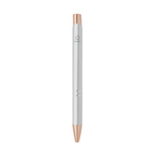 Aluminium pen Bern rose beige/rood