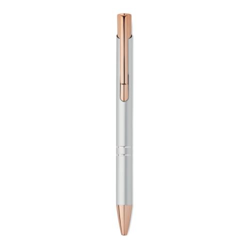 Aluminium pen Bern rose beige/rood