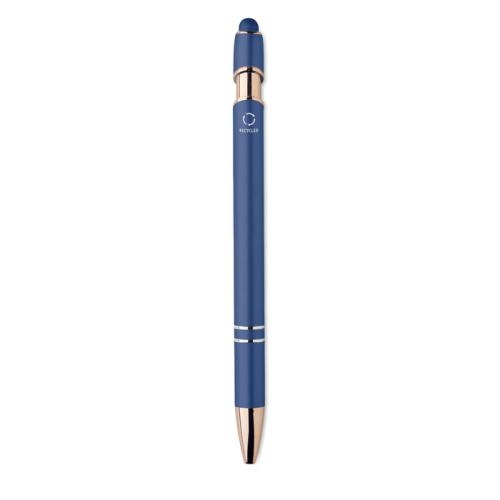 Aluminium pen Scribble beige/rood