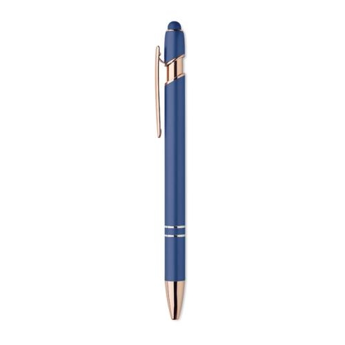 Aluminium pen Scribble beige/rood