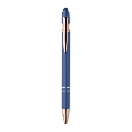 Aluminium pen Scribble beige/rood