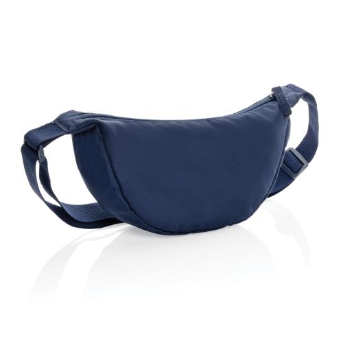 RPET sling bag Crescent donkerblauw