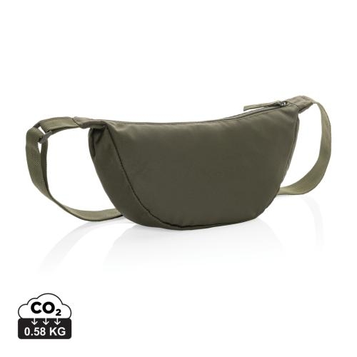 RPET sling bag Crescent khaki