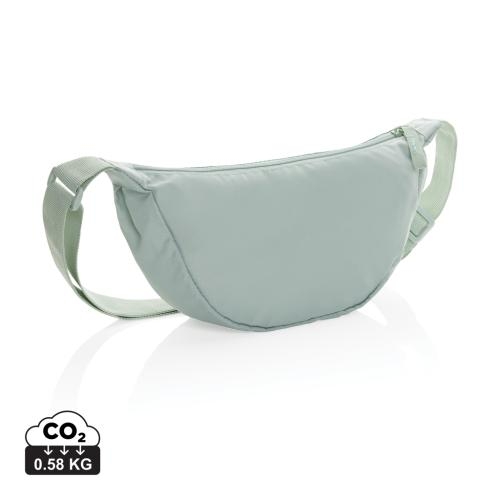 RPET sling bag Crescent iceberg green