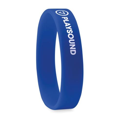 Siliconen armband Event blauw