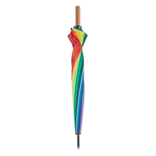 27 inch regenboogparaplu multicolour