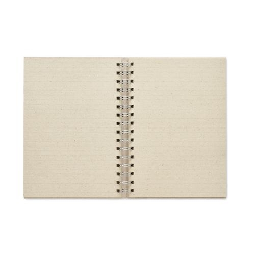 A5 notitieboek graspapier Grass book beige