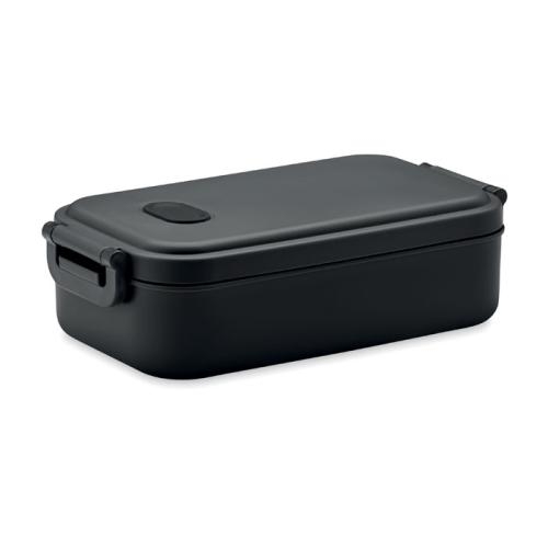 Gerecyclede PP lunchbox 800 ml Indus zwart