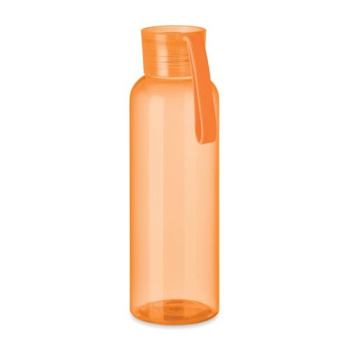 Tritan drinkfles 500 ml Indi transparant oranje