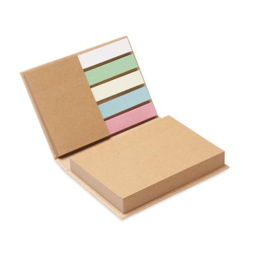 Gerecycled memoblokje set Meui beige