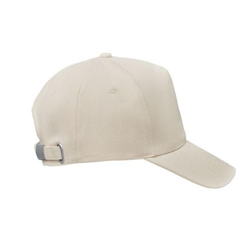 Organisch katoenen cap Bicca beige