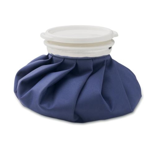 Herbruikbare polyester ijszak Sanar blauw