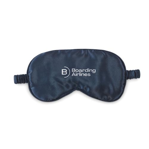 Zacht polyester oogmasker Sleepy steengrijs