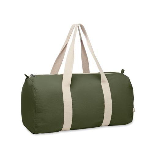 Sporttas van gerecycled katoen Sinn army green