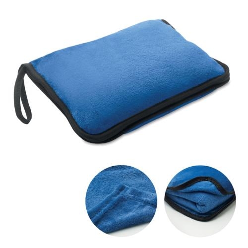 2-in-1 reisdekenset Cozy blauw