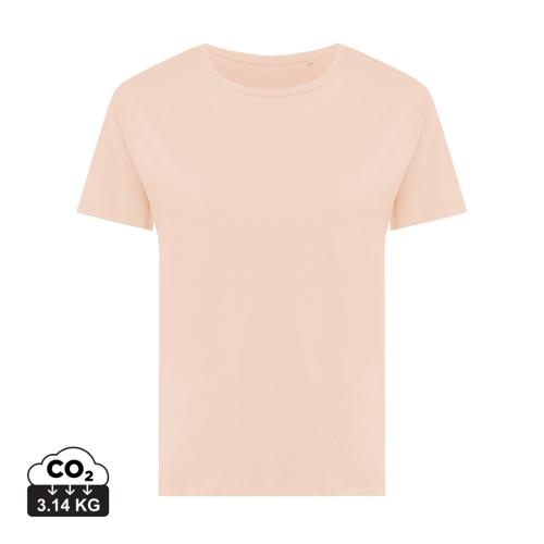 Iqoniq Yala dames gerecycled katoen T-shirt peach,l