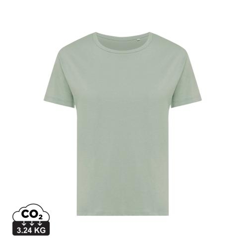 Iqoniq Yala dames gerecycled katoen T-shirt iceberg green,l