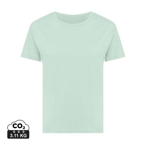 Iqoniq Yala dames gerecycled katoen T-shirt mint green,m