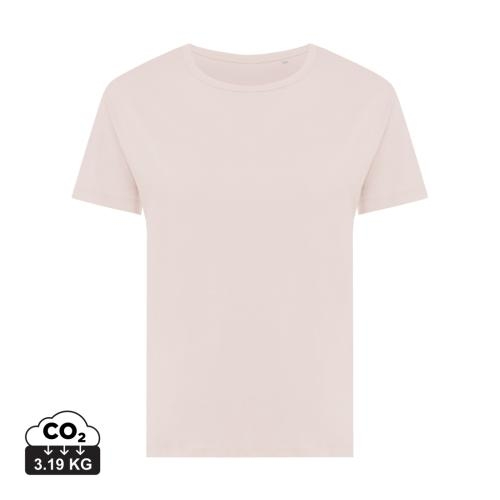 Iqoniq Yala dames gerecycled katoen T-shirt lichtroze,l