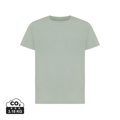 Iqoniq Koli kids gerecycled katoenen T-shirt iceberg green,11-12