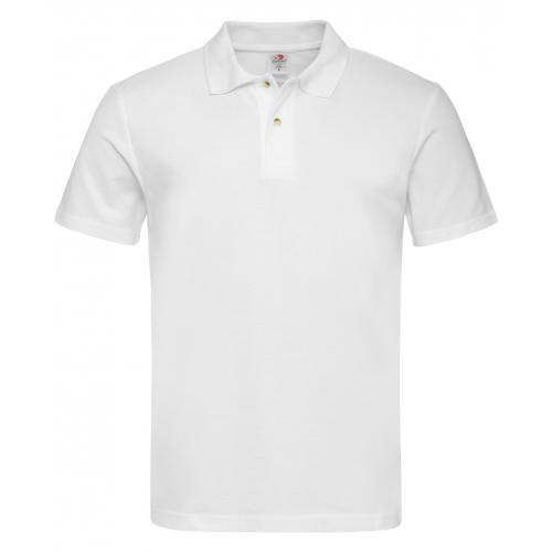 Stedman polo short sleeve wit,l