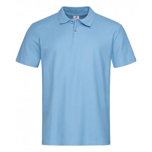 Stedman polo short sleeve lichtblauw,l