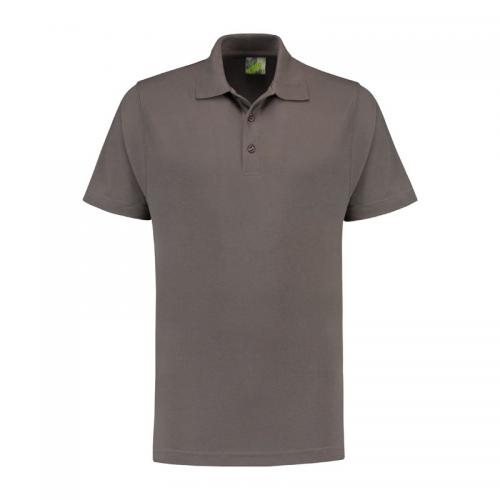 L&S Basic Mix polo pearl grey,l