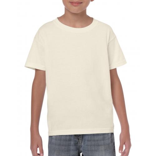 Gildan heavyweight kinder T-shirt naturel,l