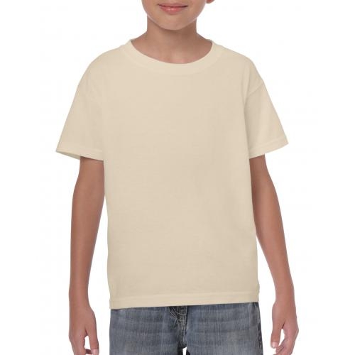 Gildan heavyweight kinder T-shirt sand,l