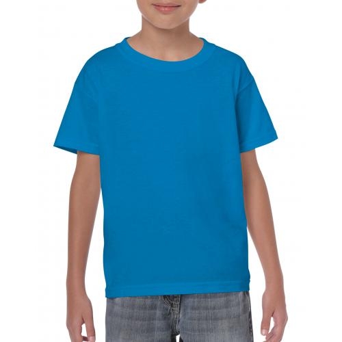 Gildan heavyweight kinder T-shirt sapphire,l