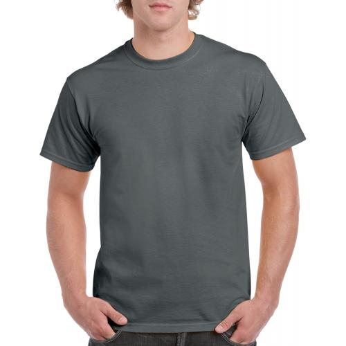 Gildan Heavy Cotton T charcoal,l