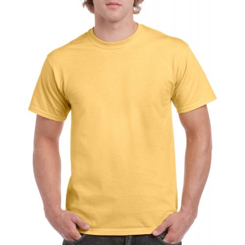 Gildan Heavy Cotton T yellow haze,l